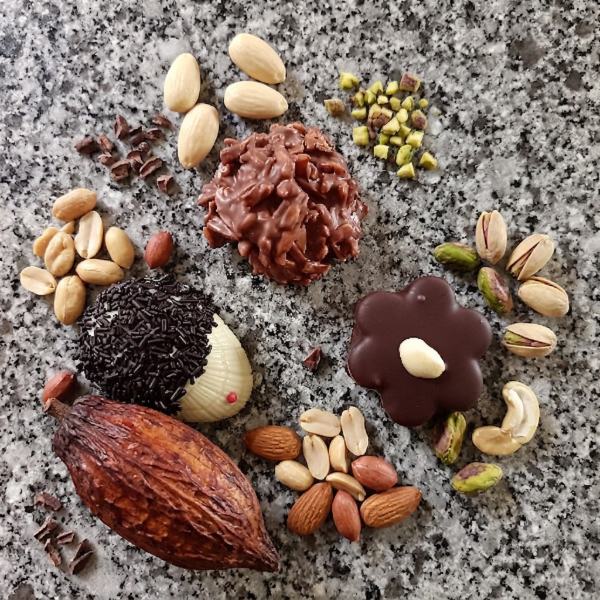 trio de chocolat